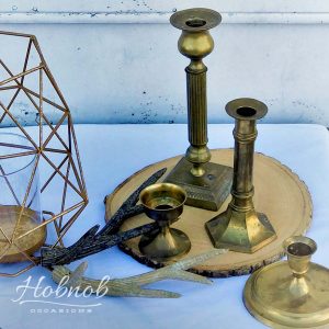 Hobnob Occasions Brass & Gold Decor